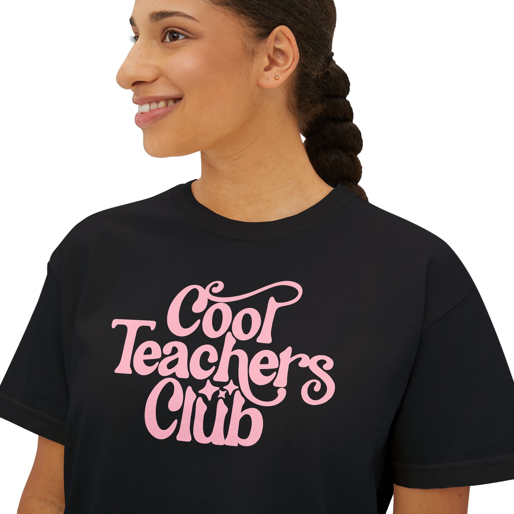 Cool Teachers Club Boxy Tee