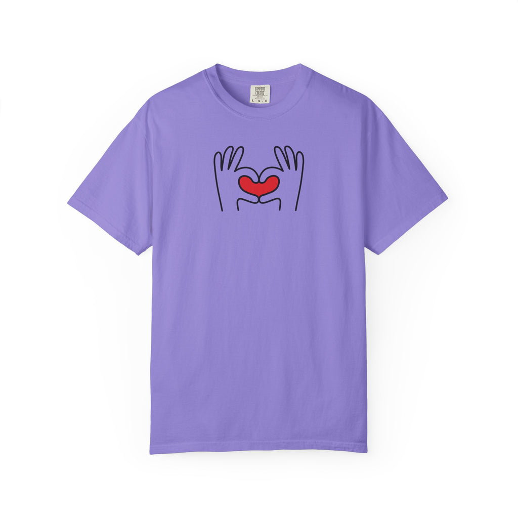 Hands Making a Heart Graphic T-Shirt