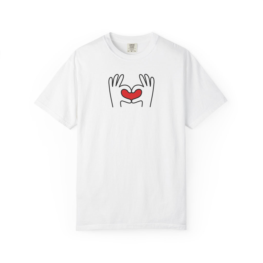 Hands Making a Heart Graphic T-Shirt