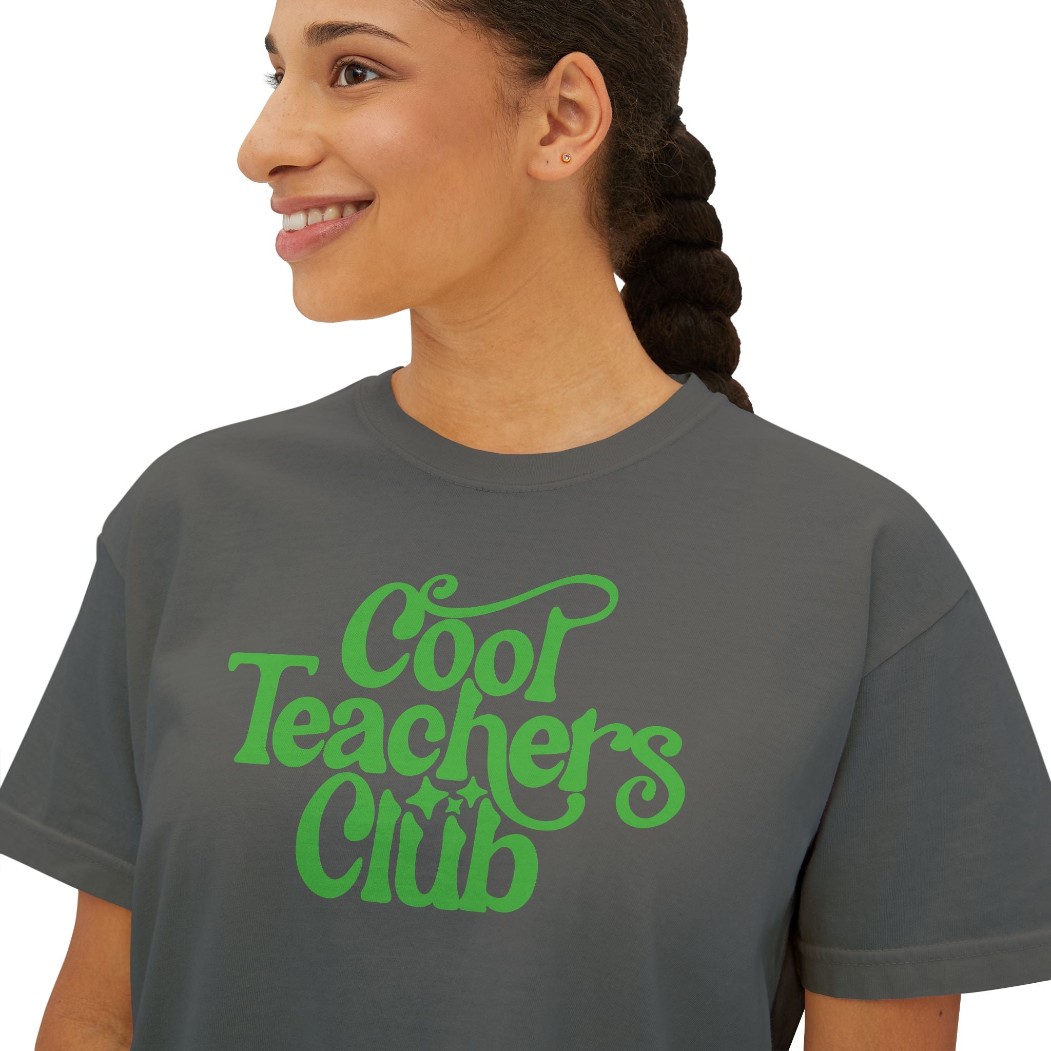 Cool Teachers Club Boxy Tee