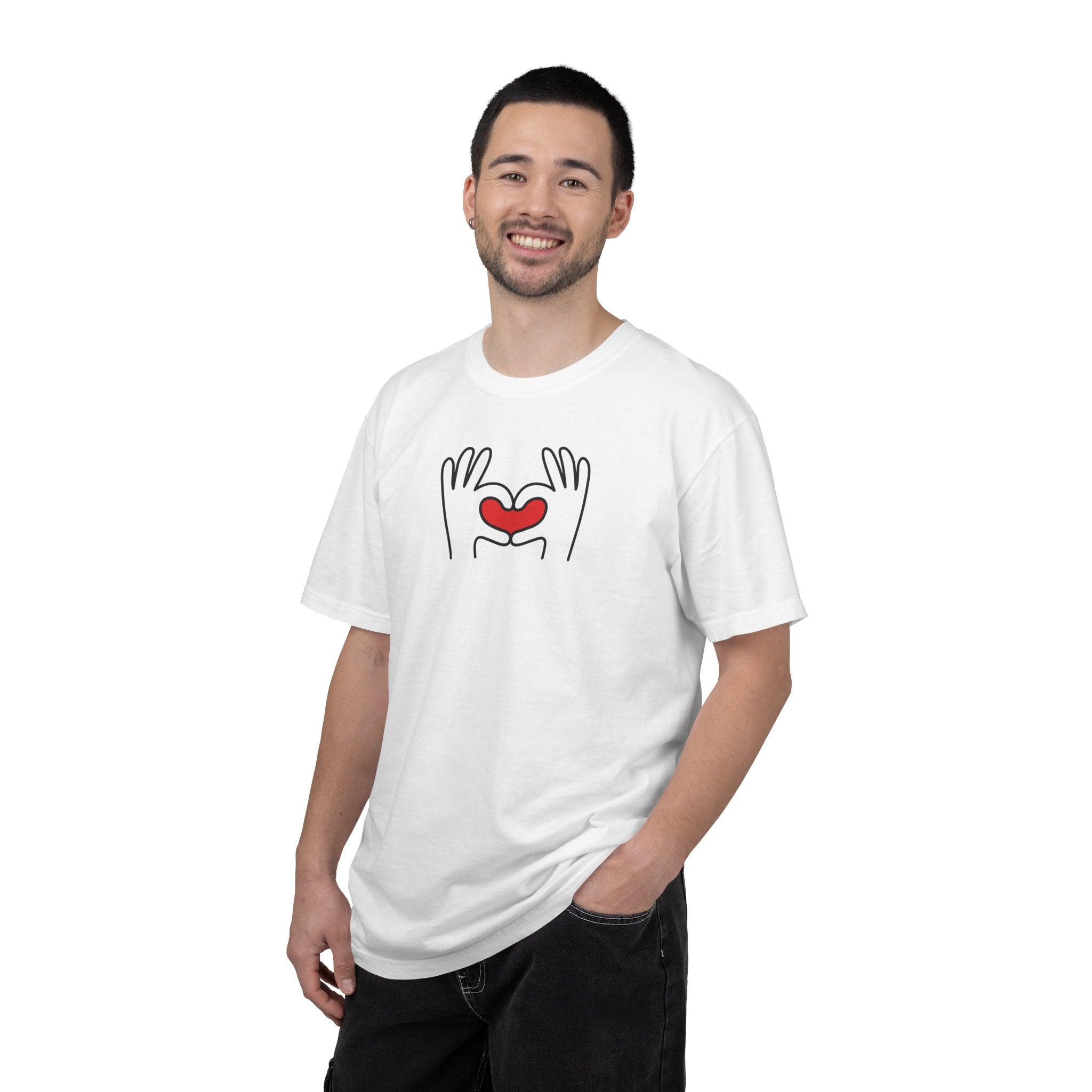 Hands Making a Heart Graphic T-Shirt