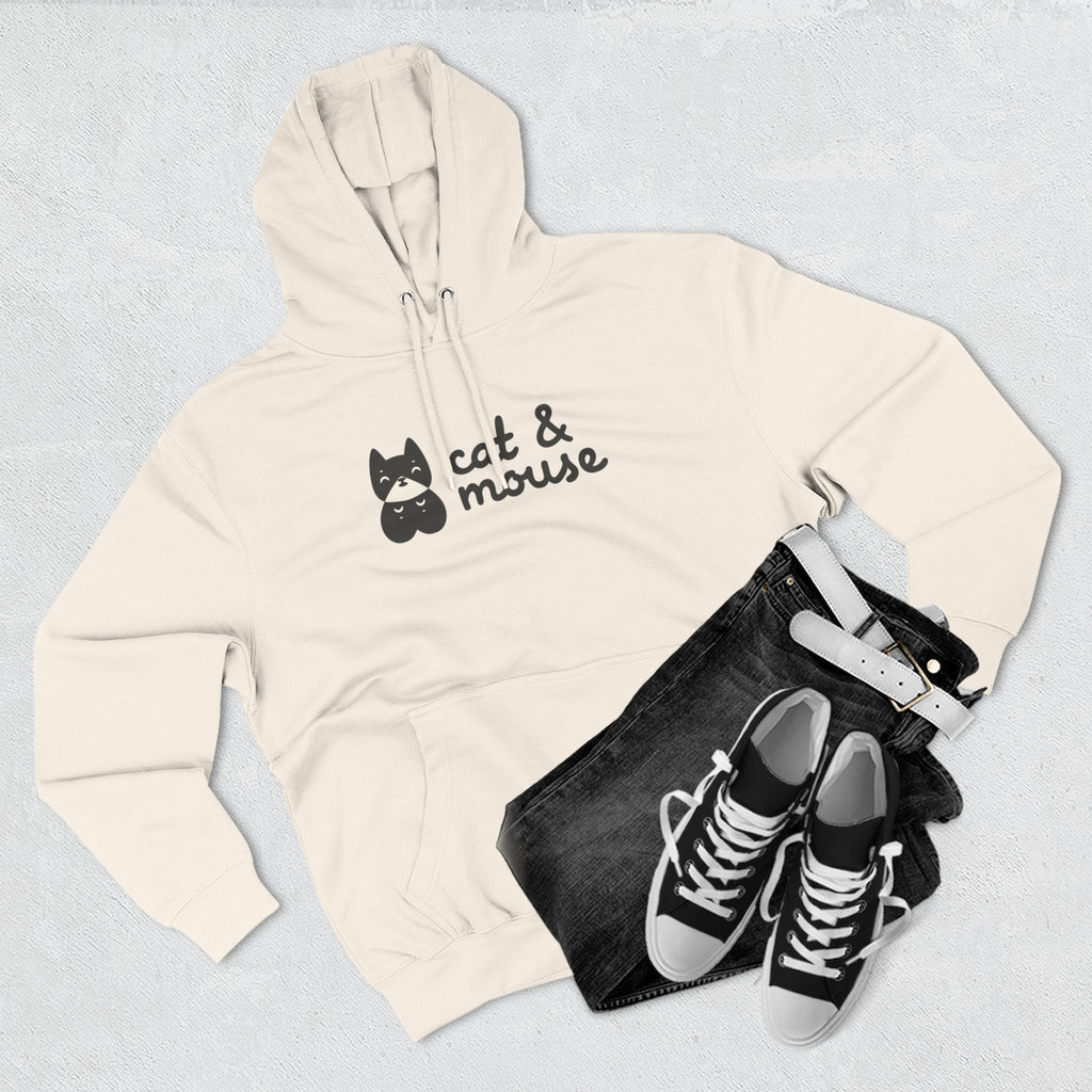 Cat & Mouse Brand Graphic Hoodie