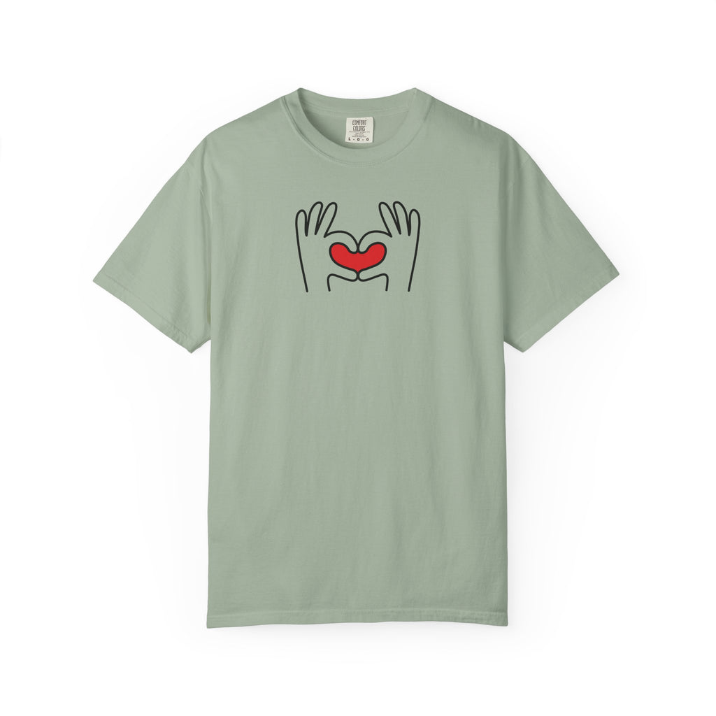Hands Making a Heart Graphic T-Shirt