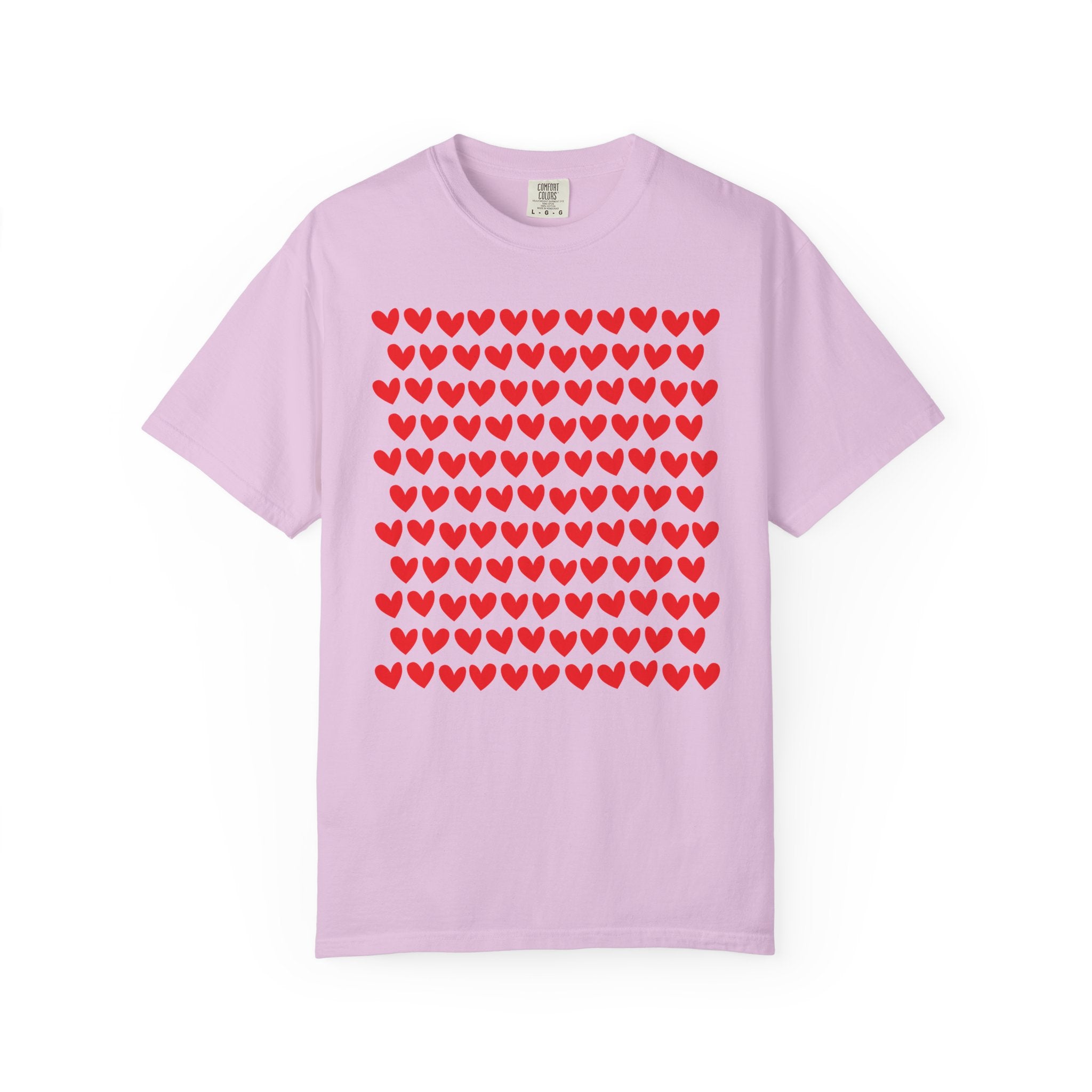 Heart Grid Valentine Tee