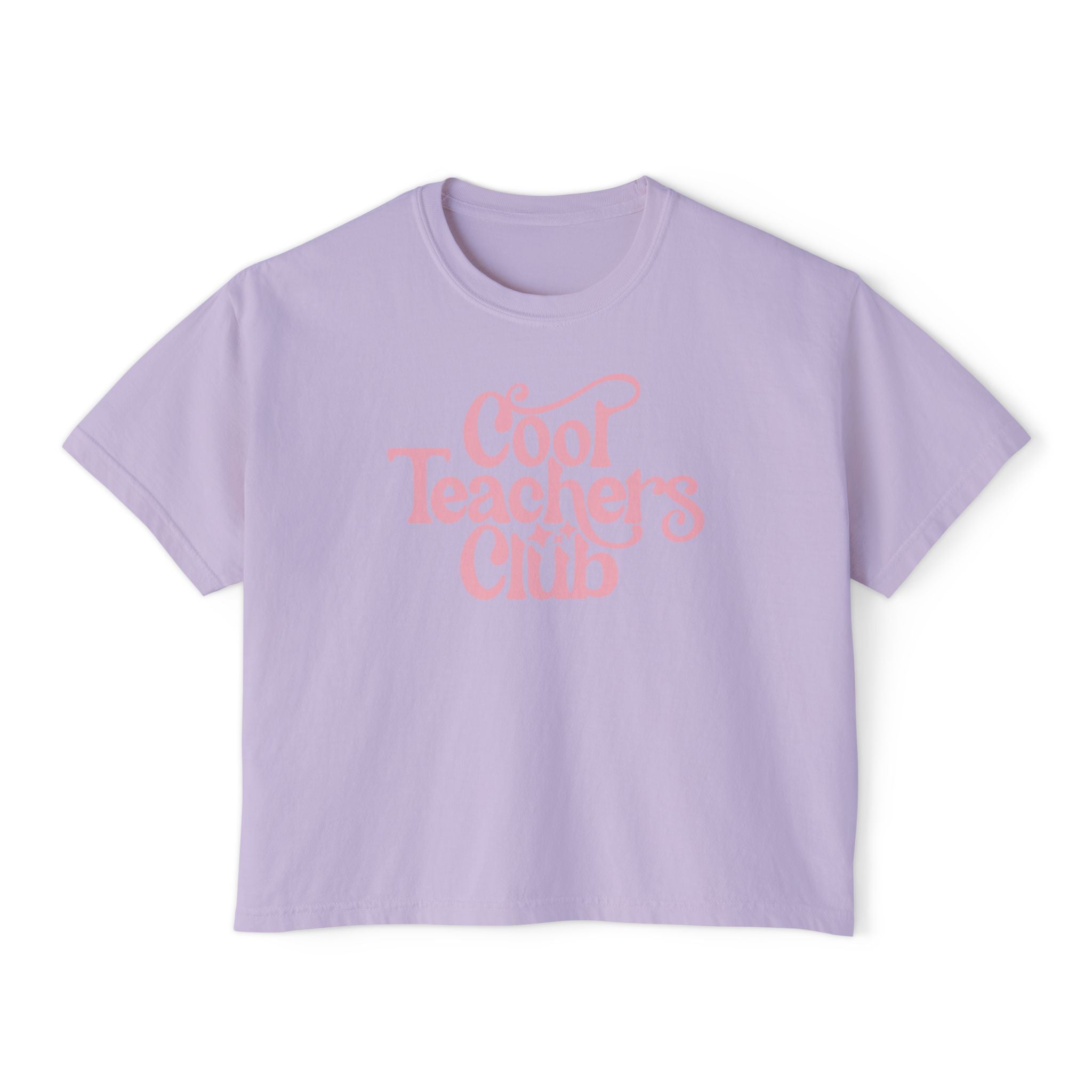 Cool Teachers Club Boxy Tee