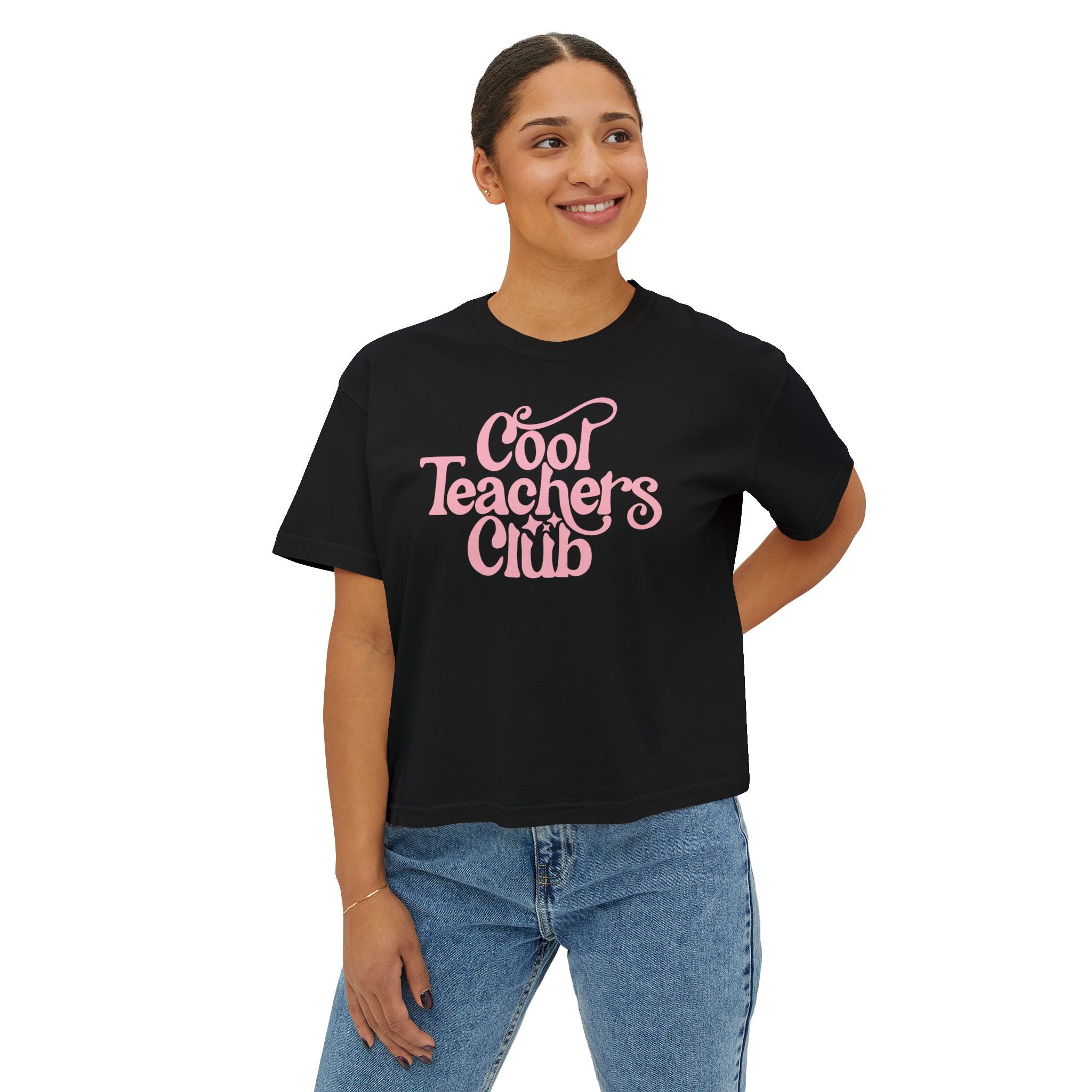 Cool Teachers Club Boxy Tee