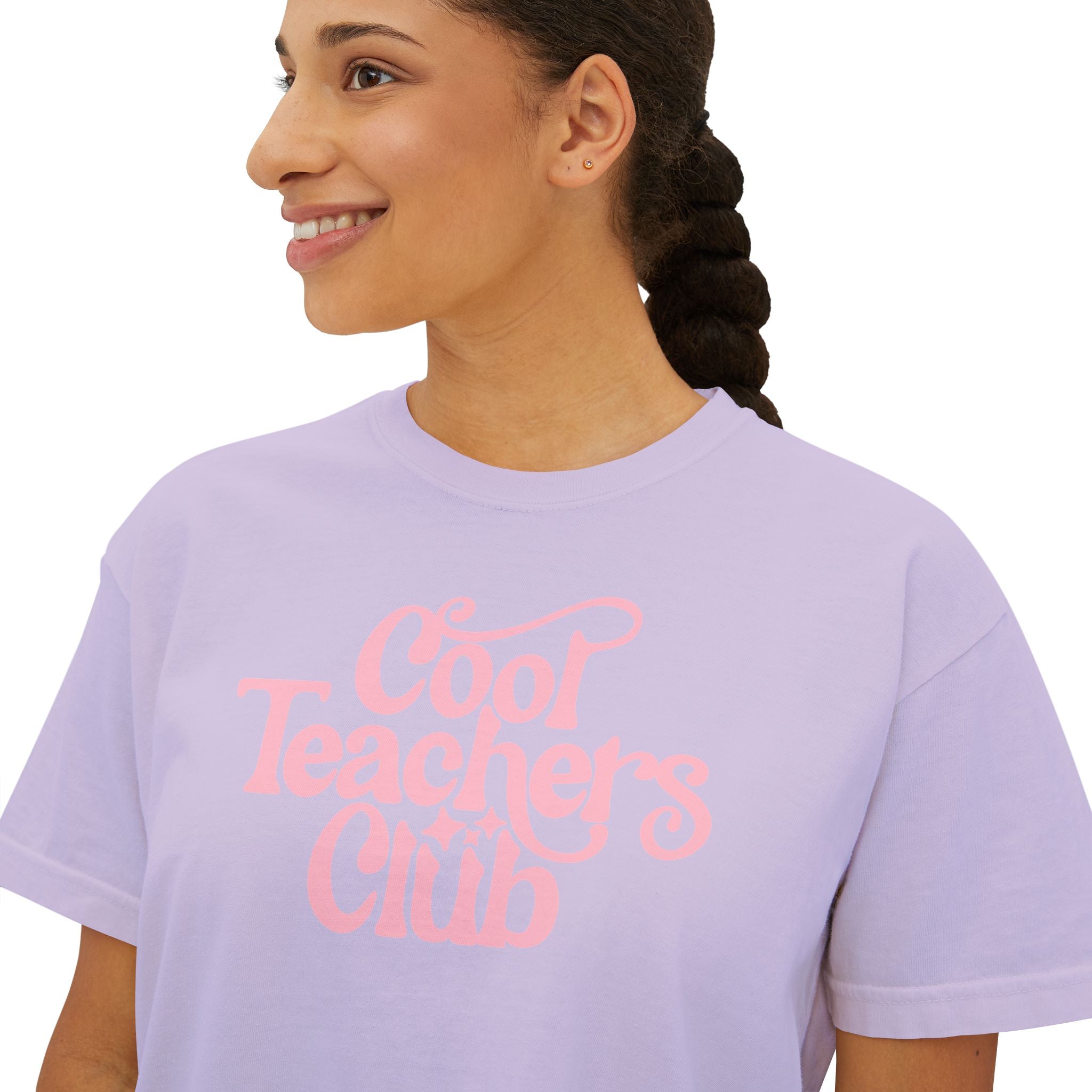 Cool Teachers Club Boxy Tee