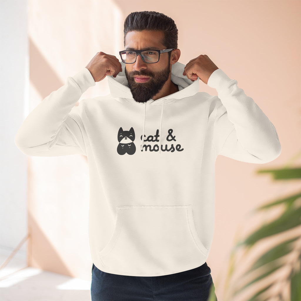 Cat & Mouse Brand Graphic Hoodie