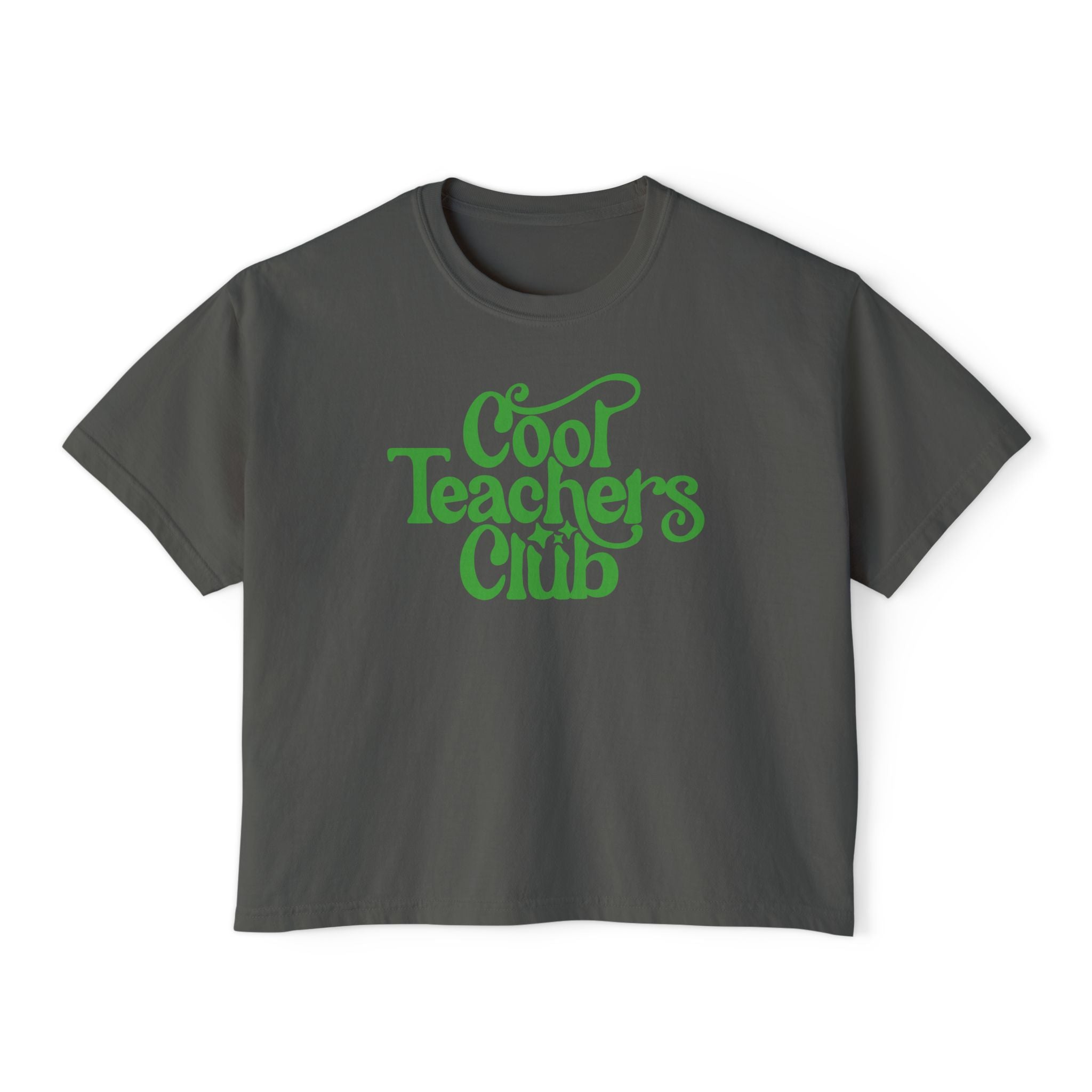 Cool Teachers Club Boxy Tee