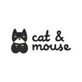Cat & Mouse Kiss-Cut Vinyl Sticker 4"