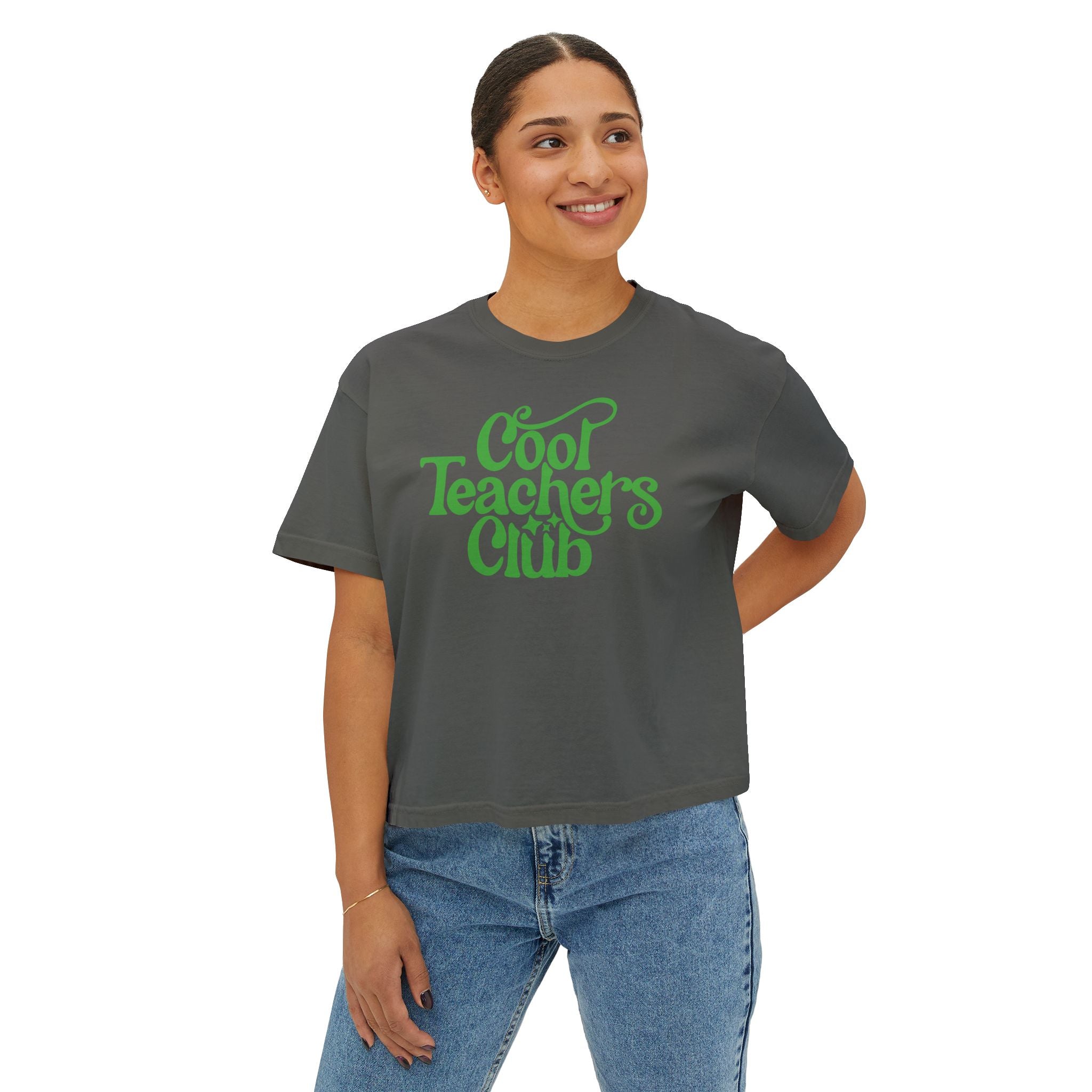 Cool Teachers Club Boxy Tee