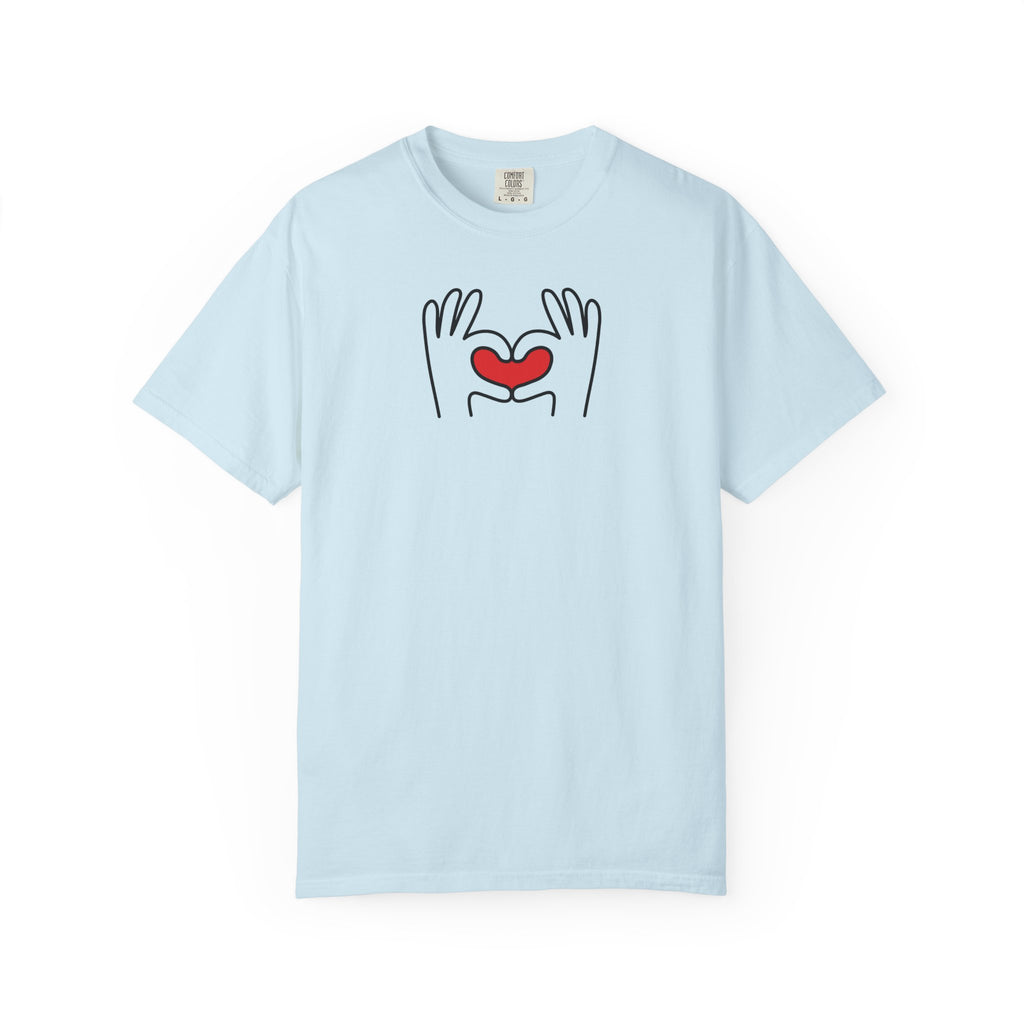 Hands Making a Heart Graphic T-Shirt