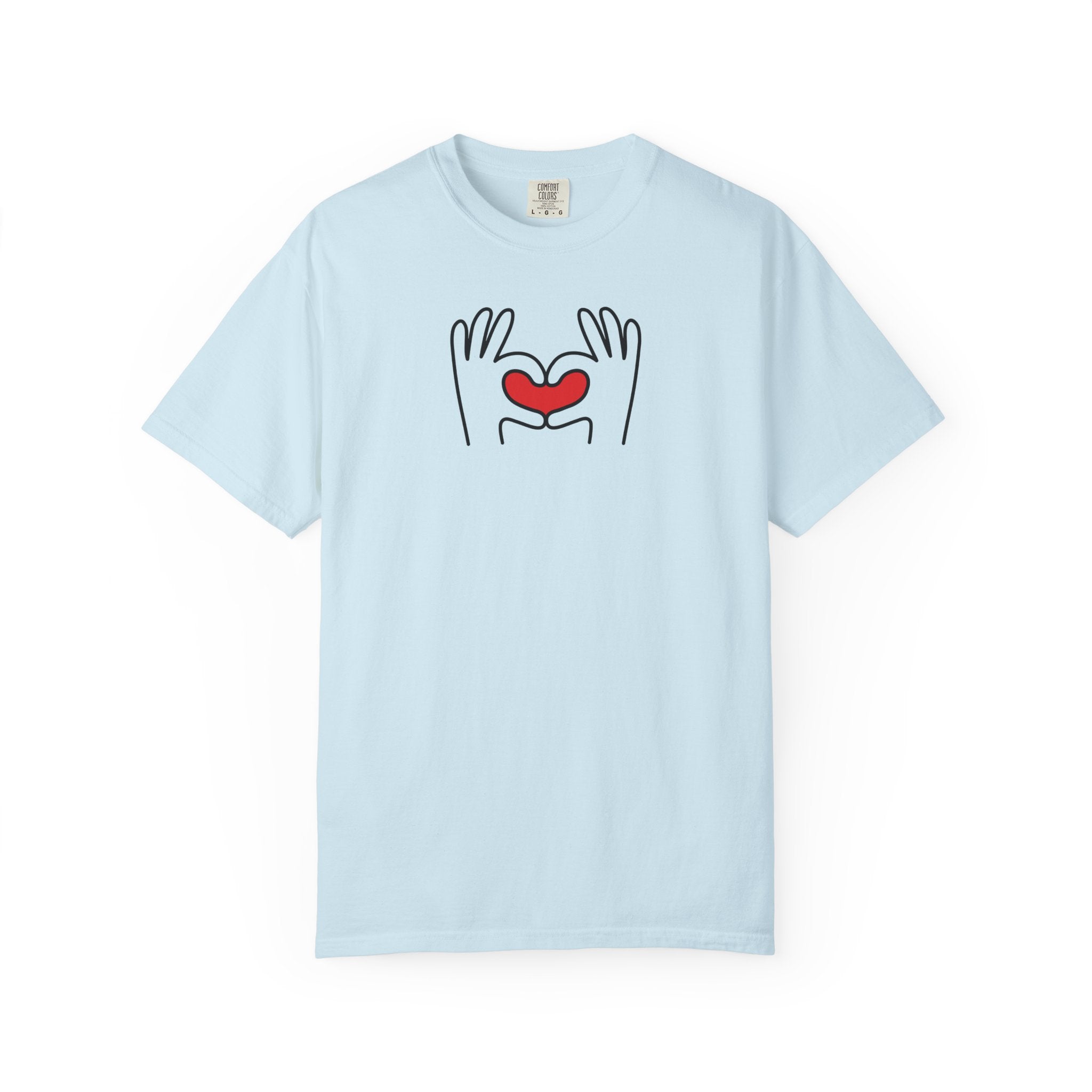 Hands Making a Heart Graphic T-Shirt