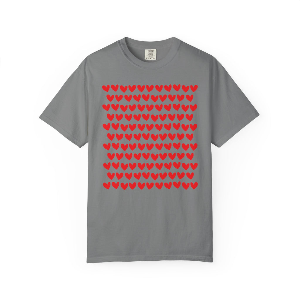 Heart Grid Valentine Tee