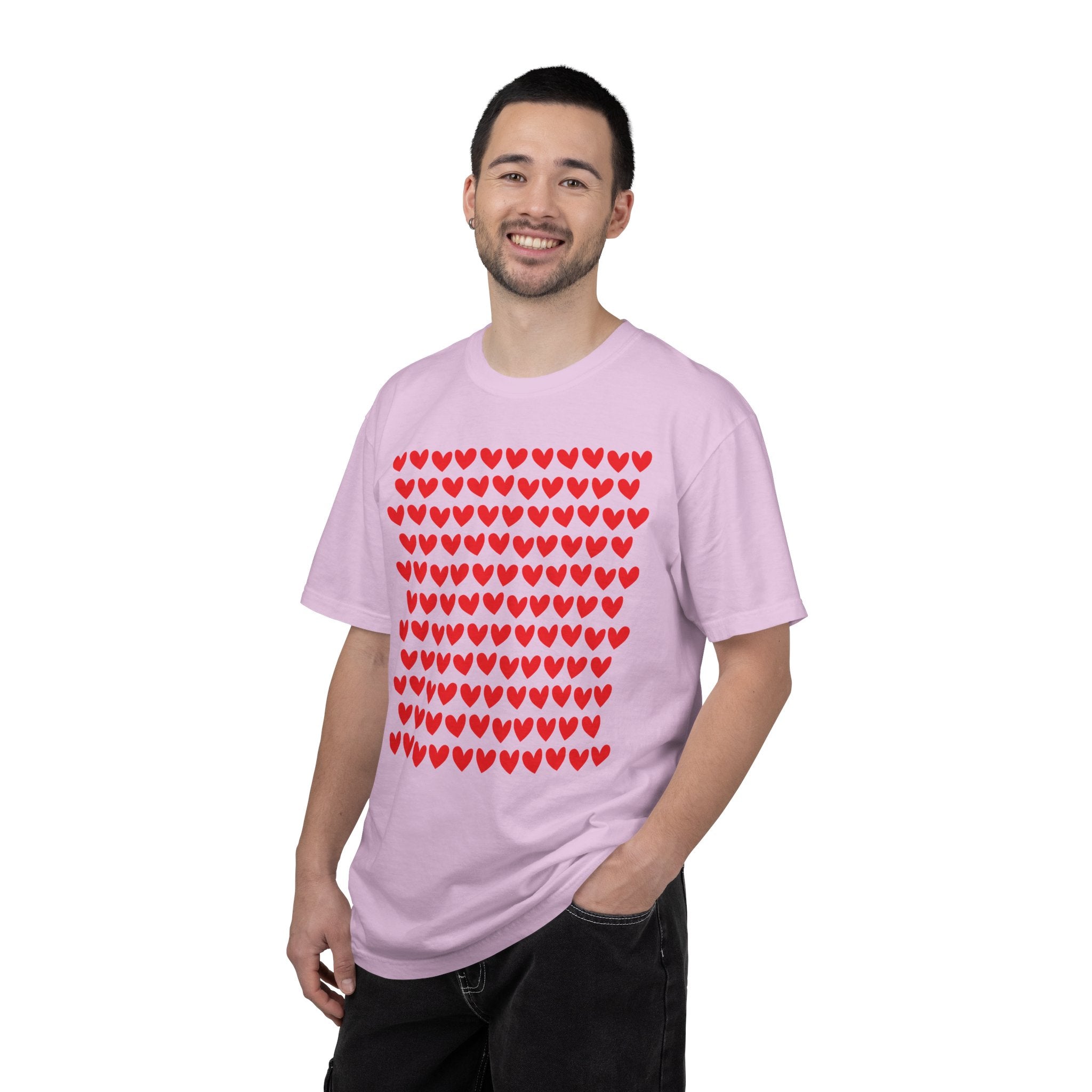 Heart Grid Valentine Tee