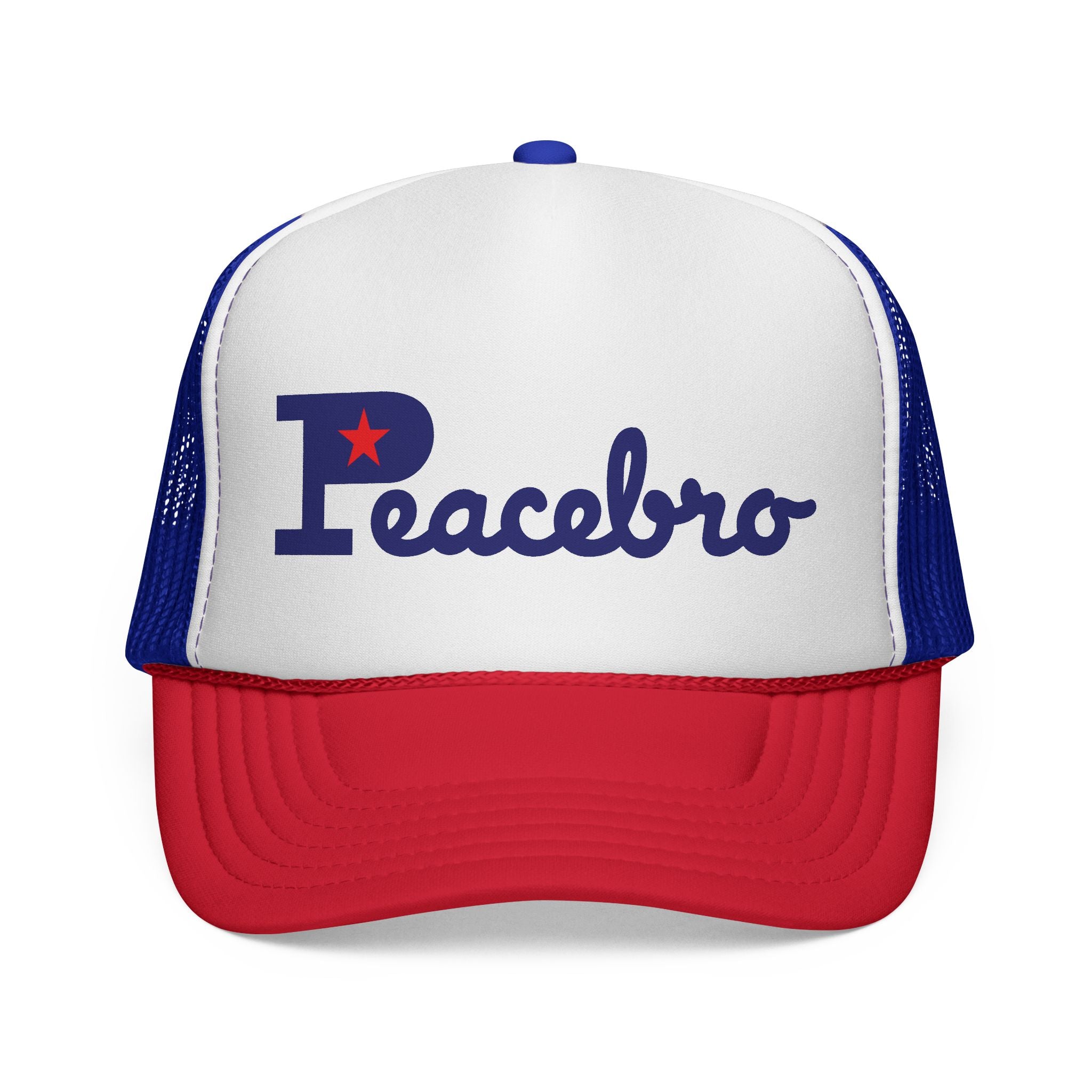 Peacebro Champ Retro Trucker Hat