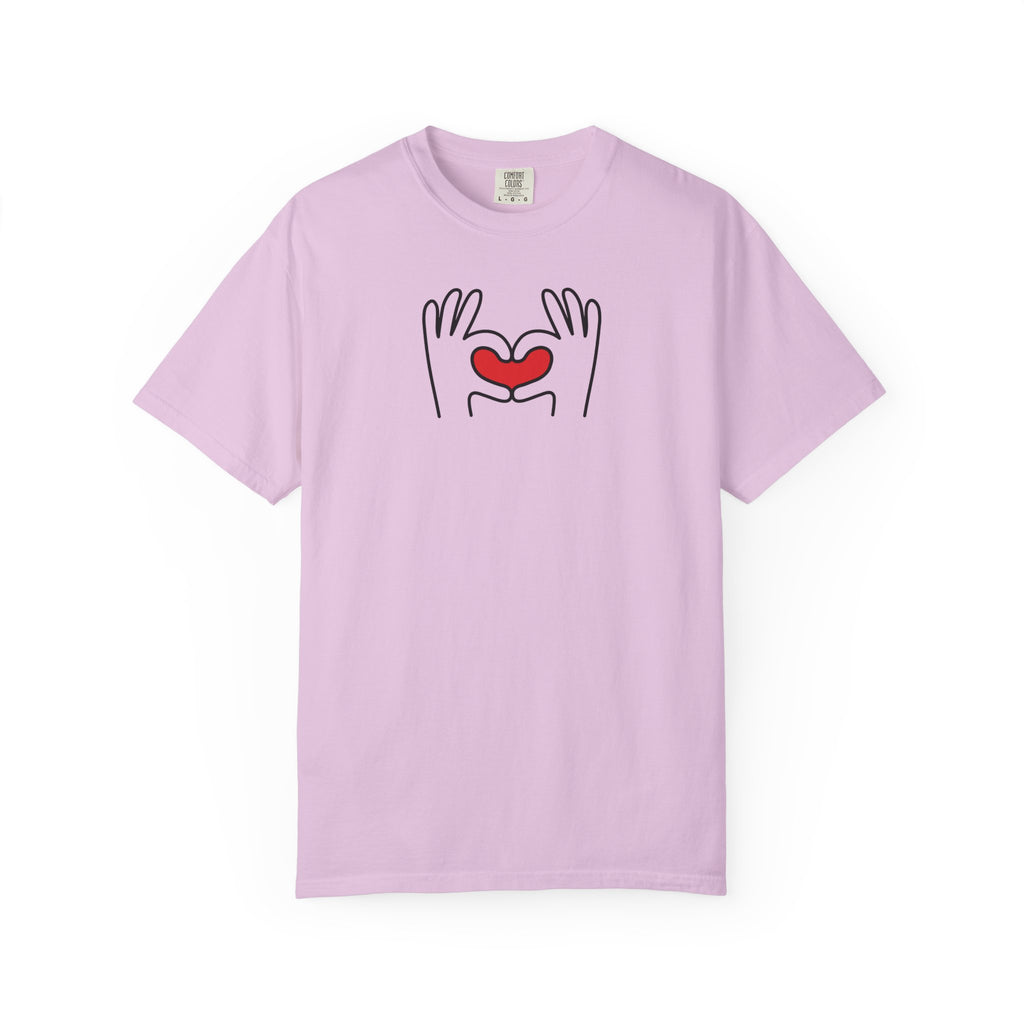 Hands Making a Heart Graphic T-Shirt