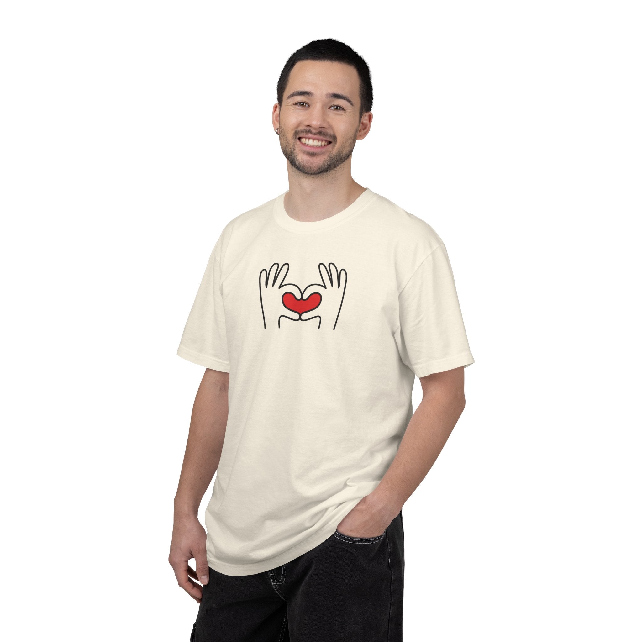 Hands Making a Heart Graphic T-Shirt