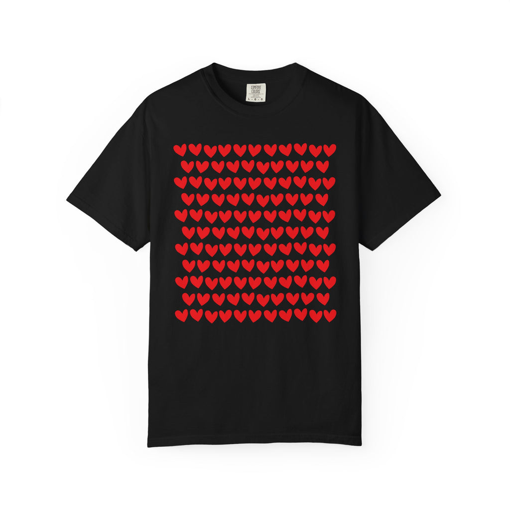 Heart Grid Valentine Tee