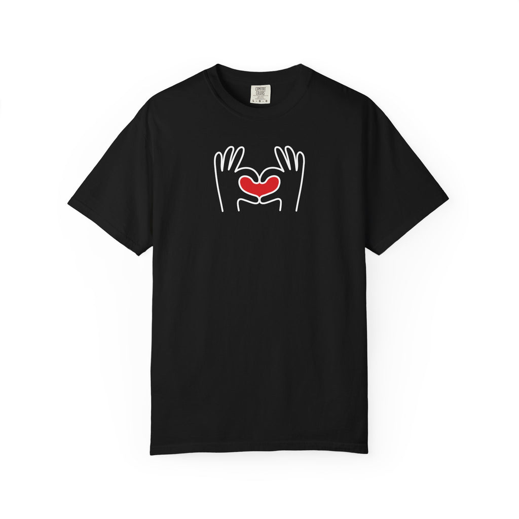 Hands Making a Heart Graphic T-Shirt